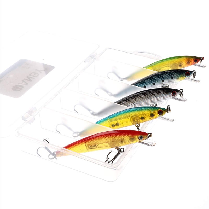WANBY Proven Explosive Color Special Minnow Swimbait Vibrating Jigging Freshwater Saltwater Fishing Lures with Hook Fishing Tackle for Trout Bass Salmon - Image 2